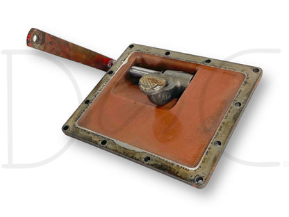 1976 International IH 1086 Tractor Transmission Brake Lever & Cover 384077R11