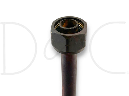 1976 International IH 1086 Tractor Coolant Filter Inlet & Outlet Line Tube Set