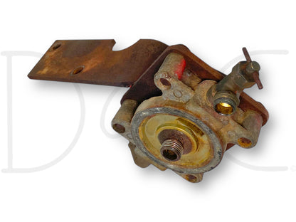 1976 International IH 1086 Tractor Coolant Water Filter Base & Bracket 427446C1