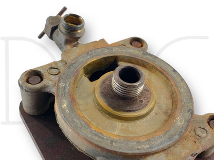 1976 International IH 1086 Tractor Coolant Water Filter Base & Bracket 427446C1