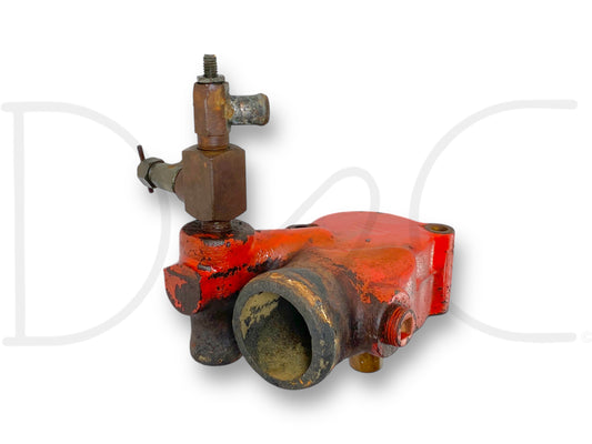 1976 International IH 1086 Tractor Thermostat Housing Water Inlet 675810C2