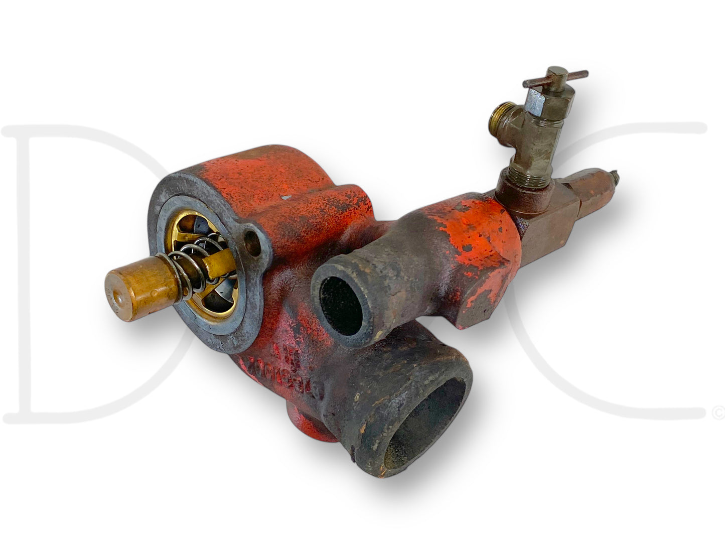 1976 International IH 1086 Tractor Thermostat Housing Water Inlet 675810C2