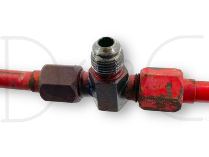 1976 International IH 1086 Tractor Hydraulic Brake Line Tube Set OE Lines Tubes