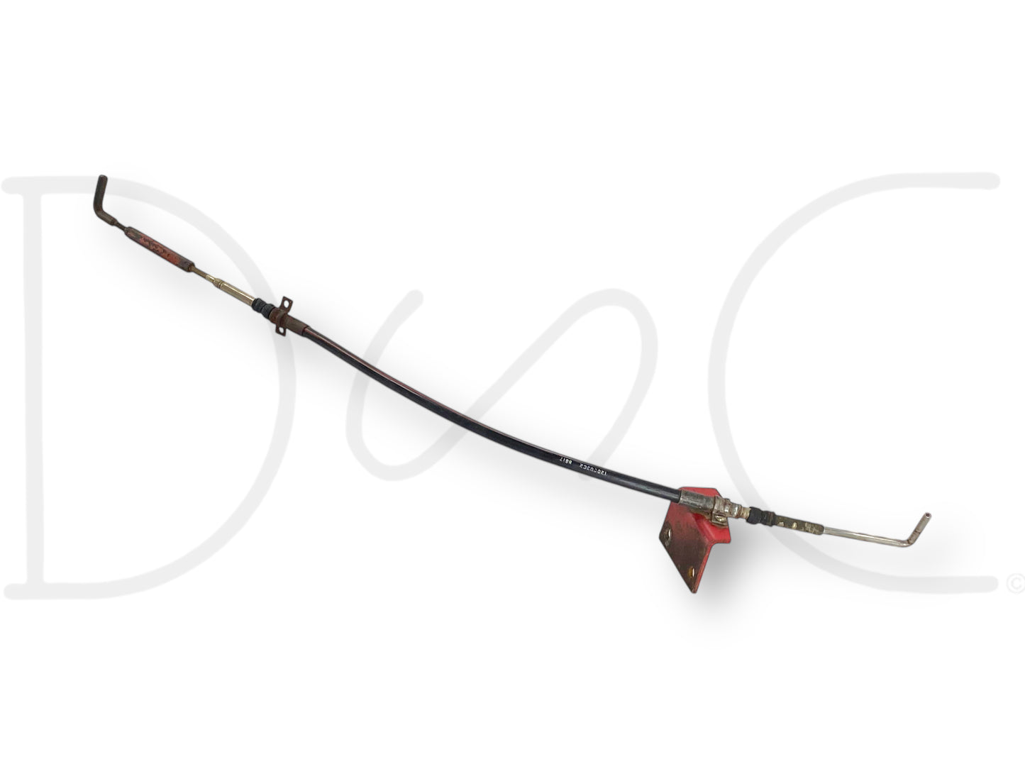 International IH 1086 Tractor Torque Amplifier Control Cable W/ Bracket 120003C2