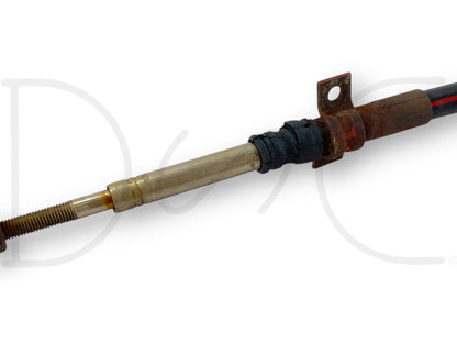 International IH 1086 Tractor Torque Amplifier Control Cable W/ Bracket 120003C2