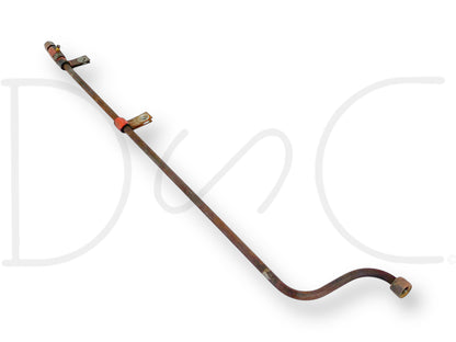 1976 International IH 1086 Tractor Injection Pump Fuel Return Line Tube Set