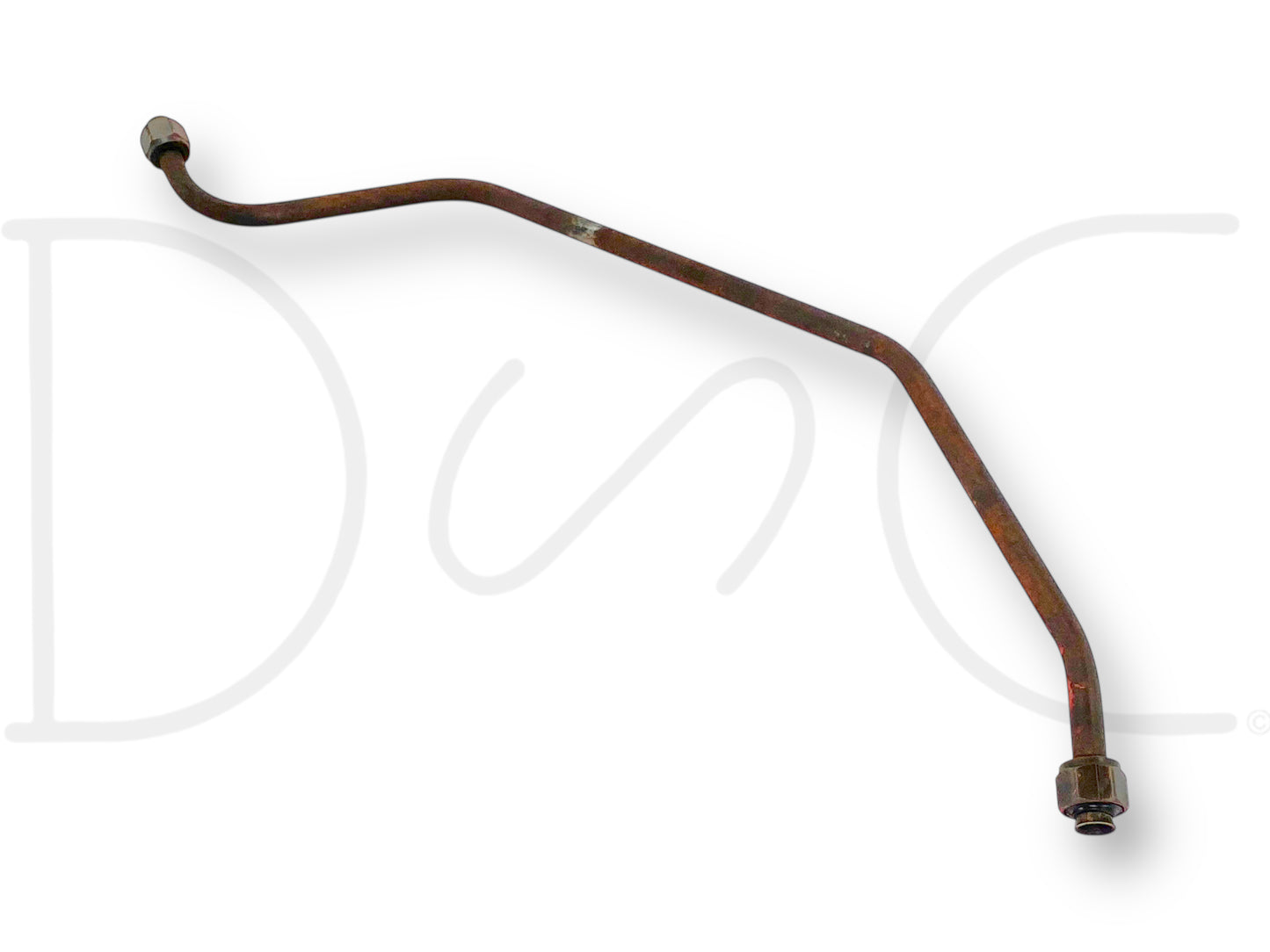 1976 International IH 1086 Tractor Injection Pump Fuel Return Line Tube Set