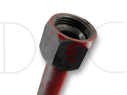 1976 International IH 1086 Tractor Aux Valve Hydraulic Return Tube 104629C1