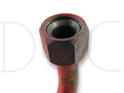 1976 International IH 1086 Tractor Aux Valve Hydraulic Return Tube 104629C1