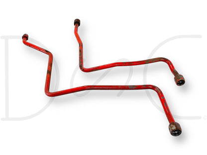International IH 1086 Tractor Power Steering Pressure & Return Line Tube Set