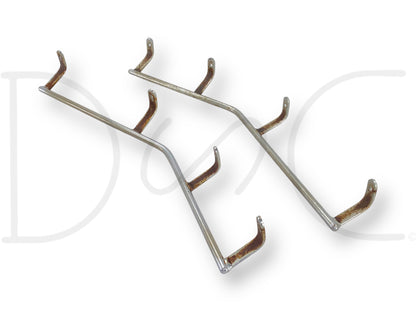 1976 International IH 1086 Tractor Door Grab Handle Set Left Right Handles