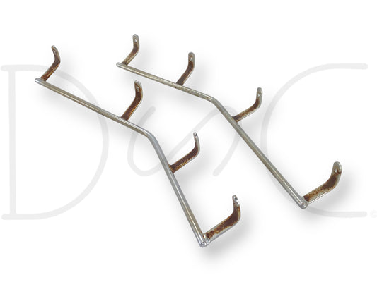 1976 International IH 1086 Tractor Door Grab Handle Set Left Right Handles