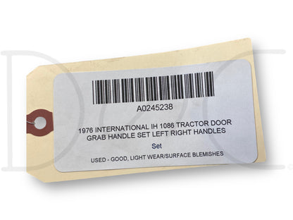1976 International IH 1086 Tractor Door Grab Handle Set Left Right Handles
