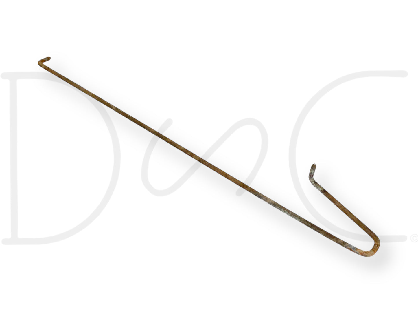 International IH 1086 Tractor RH Right Door Latch Control Rod Linkage 117954C1