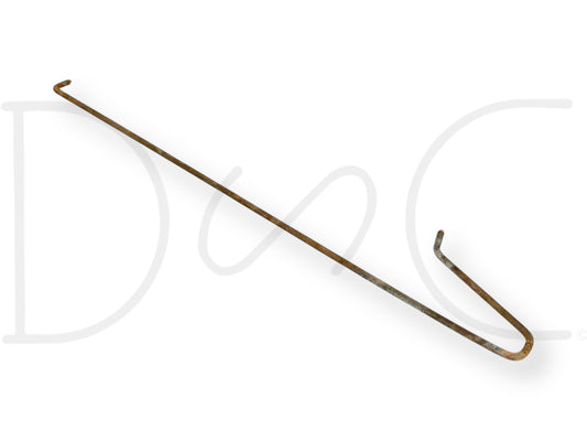 International IH 1086 Tractor RH Right Door Latch Control Rod Linkage 117954C1