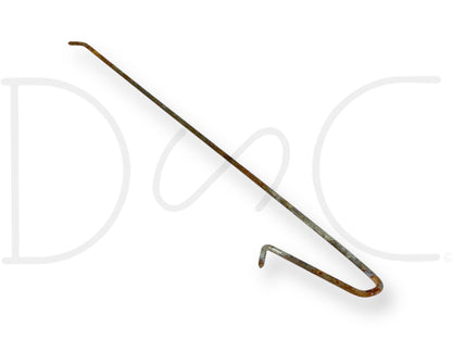 International IH 1086 Tractor RH Right Door Latch Control Rod Linkage 117954C1