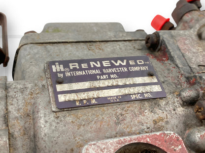 1976 International IH 1086 Tractor Dt414 Diesel Fuel Injection Pump 749580C91