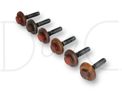 1976 International IH 1086 Tractor Dt414 Valve Cover Bolt Set (6) Bolts