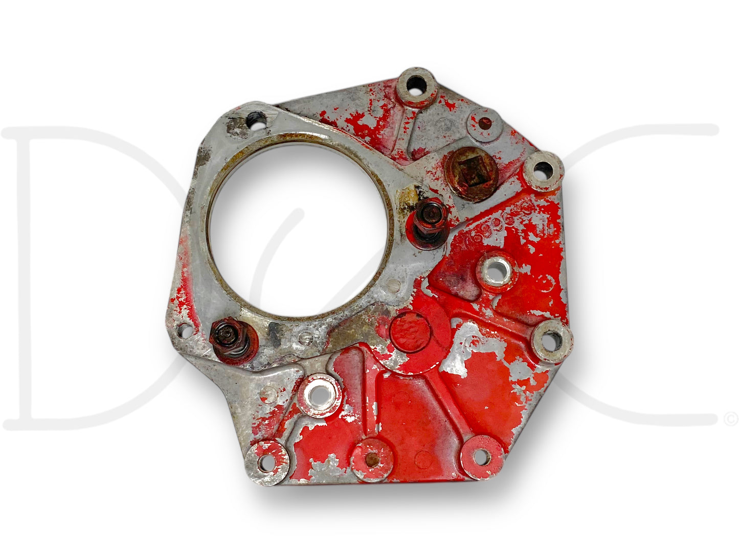 1976 International IH 1086 Tractor Fuel Injection Pump Mount Plate 676996C1