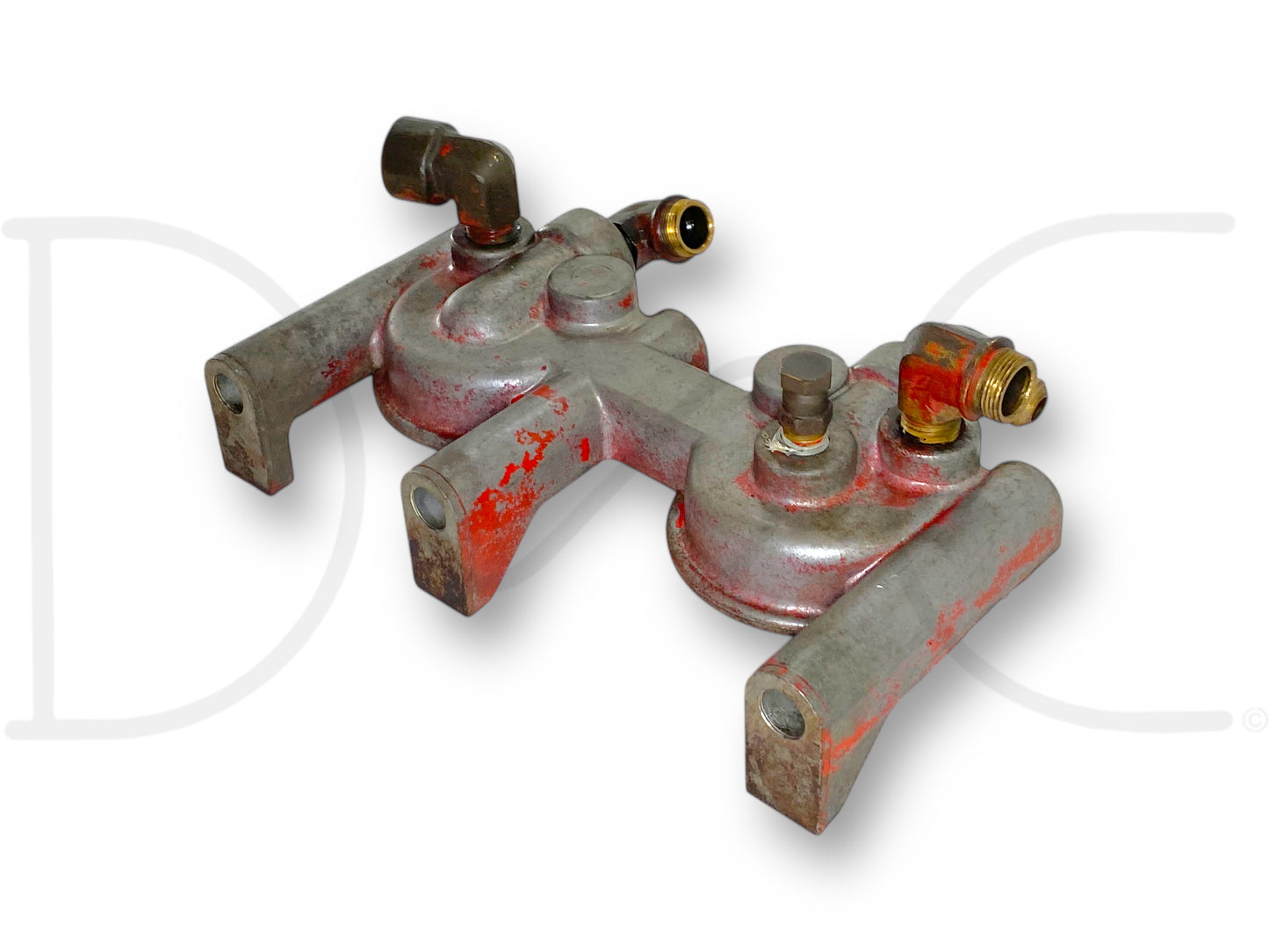 1976 International IH 1086 Tractor Diesel Fuel Filter Head 676143C1