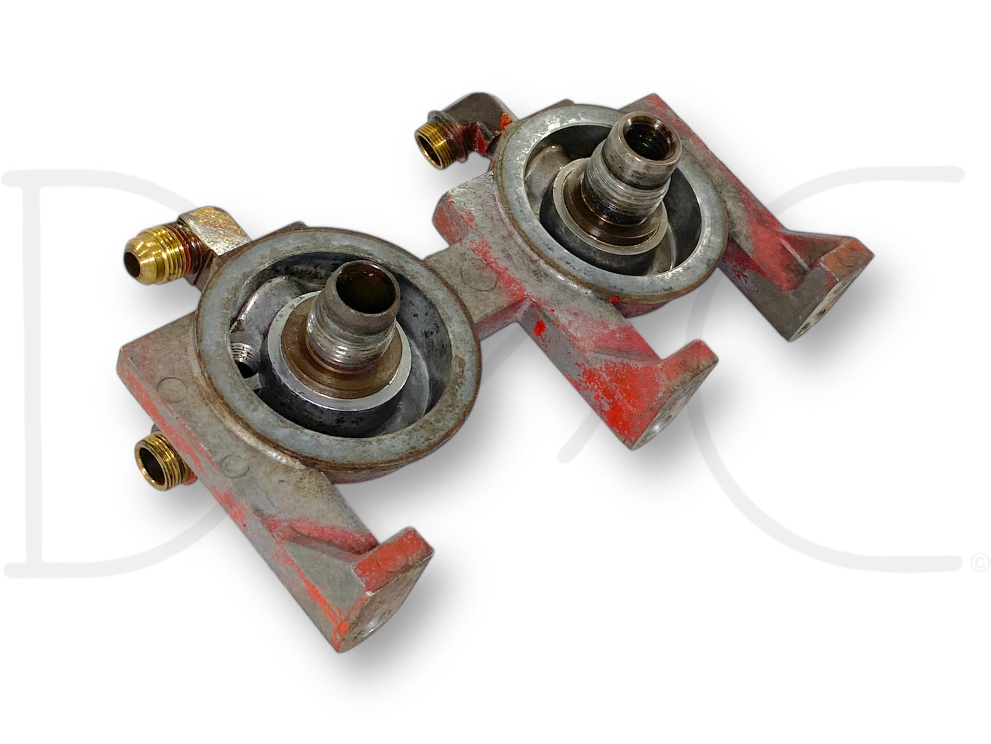 1976 International IH 1086 Tractor Diesel Fuel Filter Head 676143C1