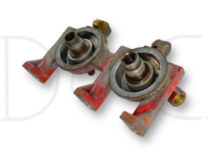 1976 International IH 1086 Tractor Diesel Fuel Filter Head 676143C1