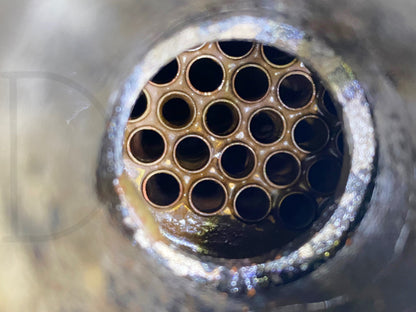 1976 International IH 1086 Tractor Dt414 Engine Oil Cooler 677092C92