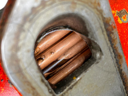 1976 International IH 1086 Tractor Dt414 Engine Oil Cooler 677092C92