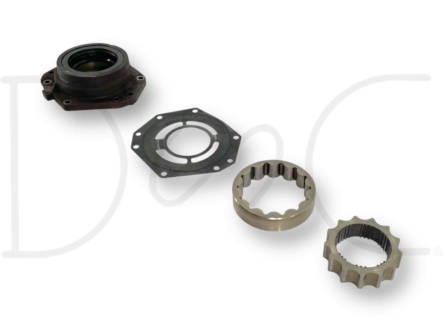 1976 International IH 1086 Tractor Dt414 Oil Pump & Housing 1" Rotor 673596C91