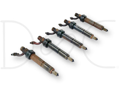 International IH Dt414 Fuel Injector Lot (5) Bosch Injectors Akn-90M-6425A