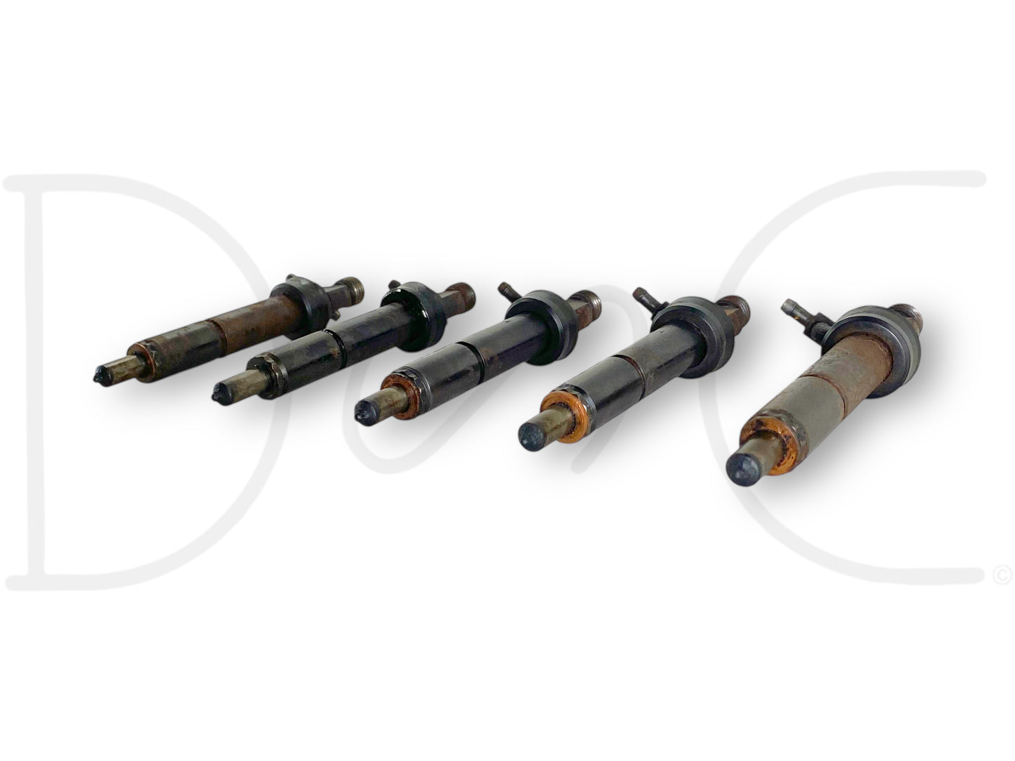 International IH Dt414 Fuel Injector Lot (5) Bosch Injectors Akn-90M-6425A