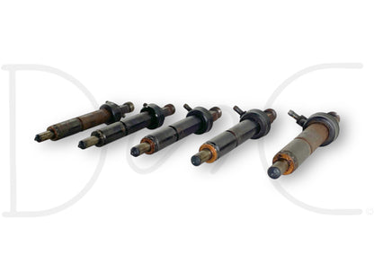 International IH Dt414 Fuel Injector Lot (5) Bosch Injectors Akn-90M-6425A