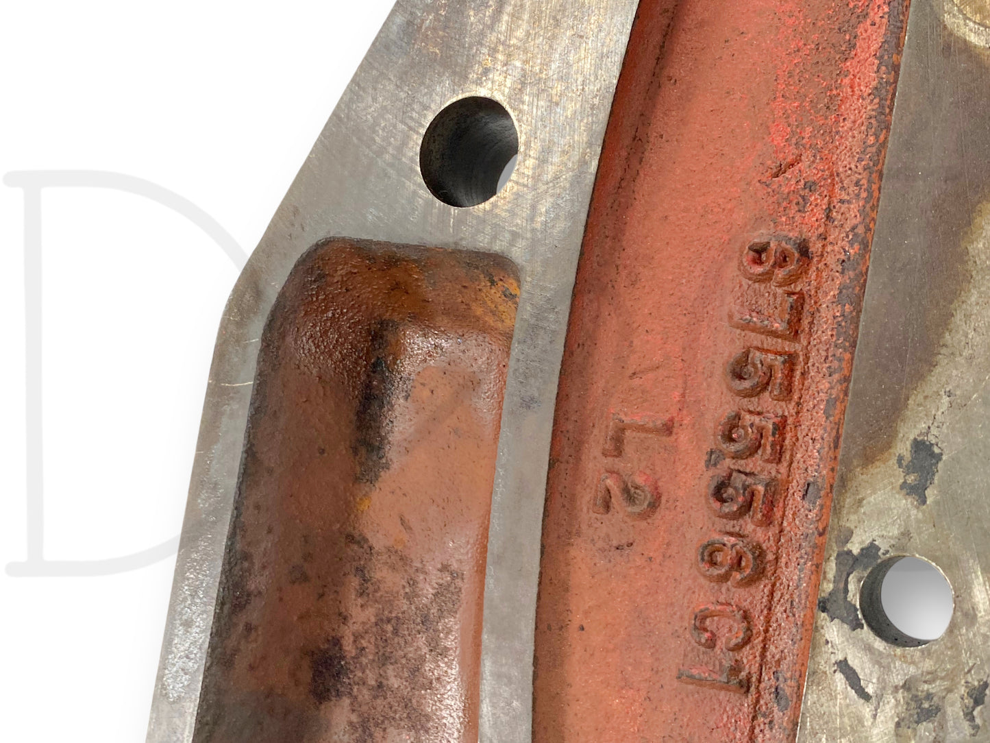 1976 International IH 1086 Tractor Dt414 Rear Engine Plate 675556C1