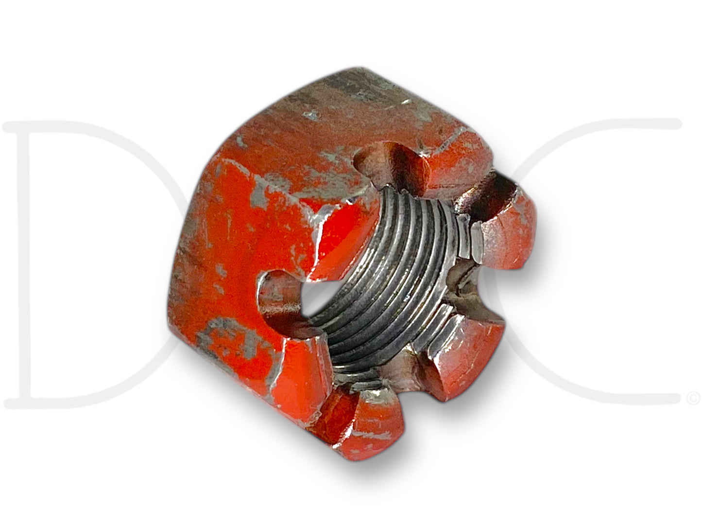 1976 International IH 1086 Tractor Front Wheel Hub Castle Nut 427645