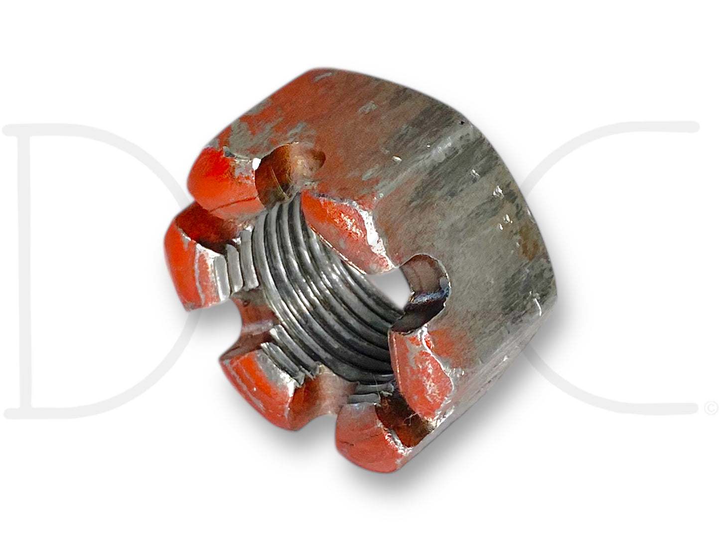 1976 International IH 1086 Tractor Front Wheel Hub Castle Nut 427645