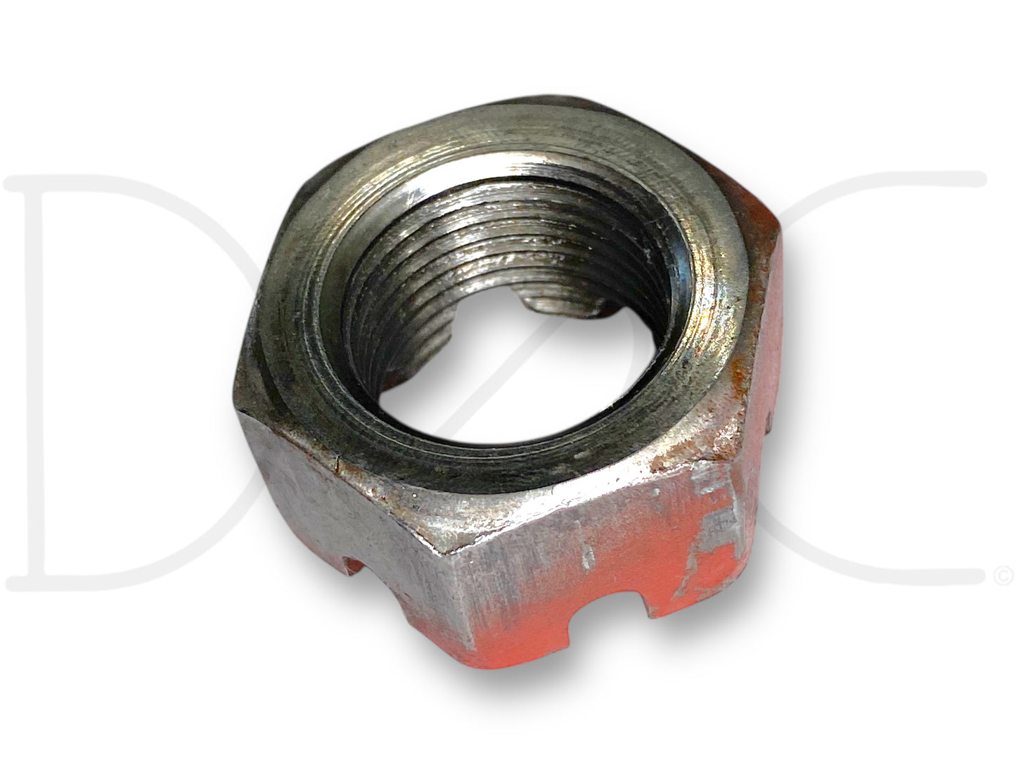 1976 International IH 1086 Tractor Front Wheel Hub Castle Nut 427645