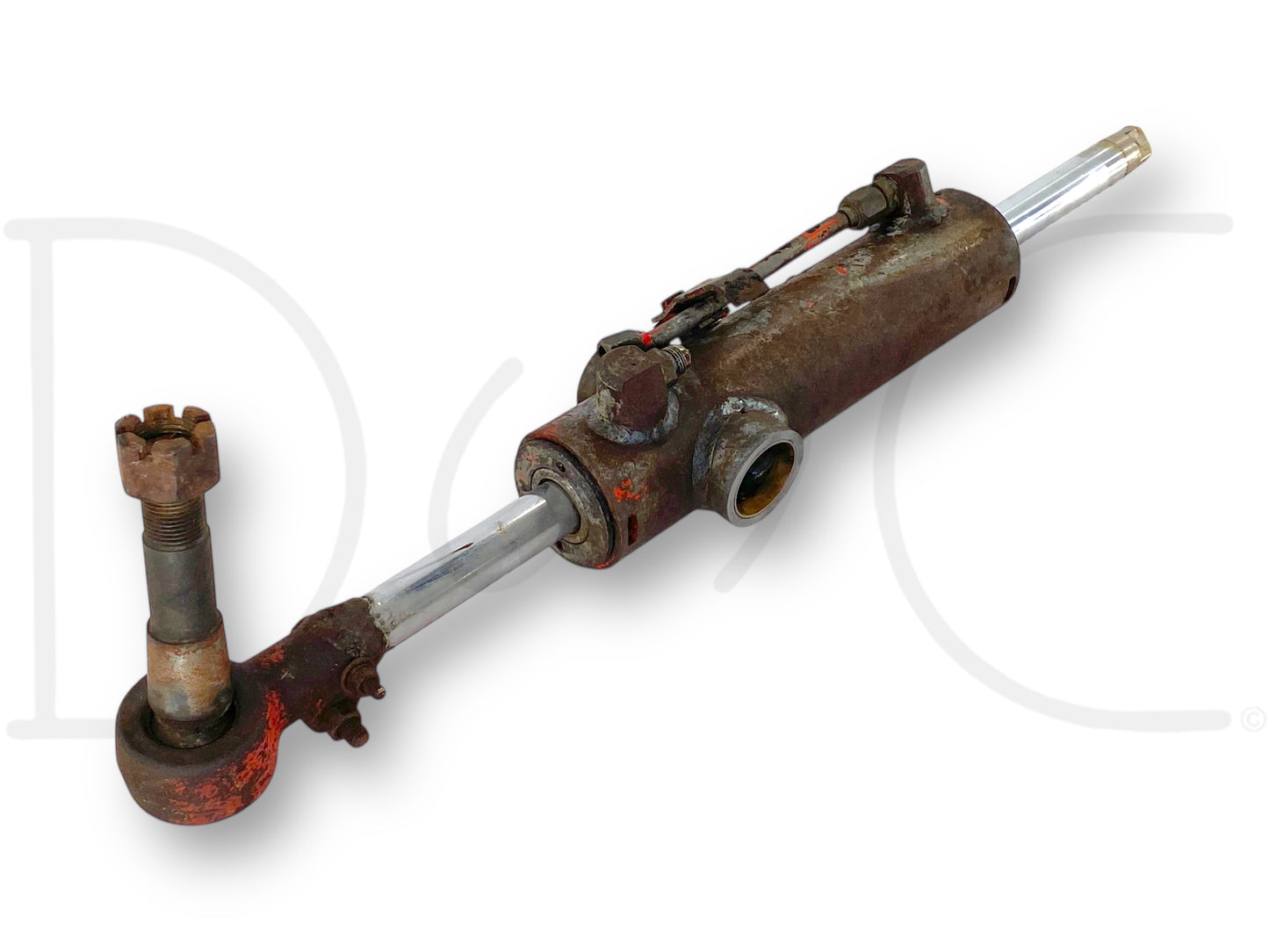 1976 International IH 1086 Tractor Hydraulic Power Steering Cylinder 63864C92