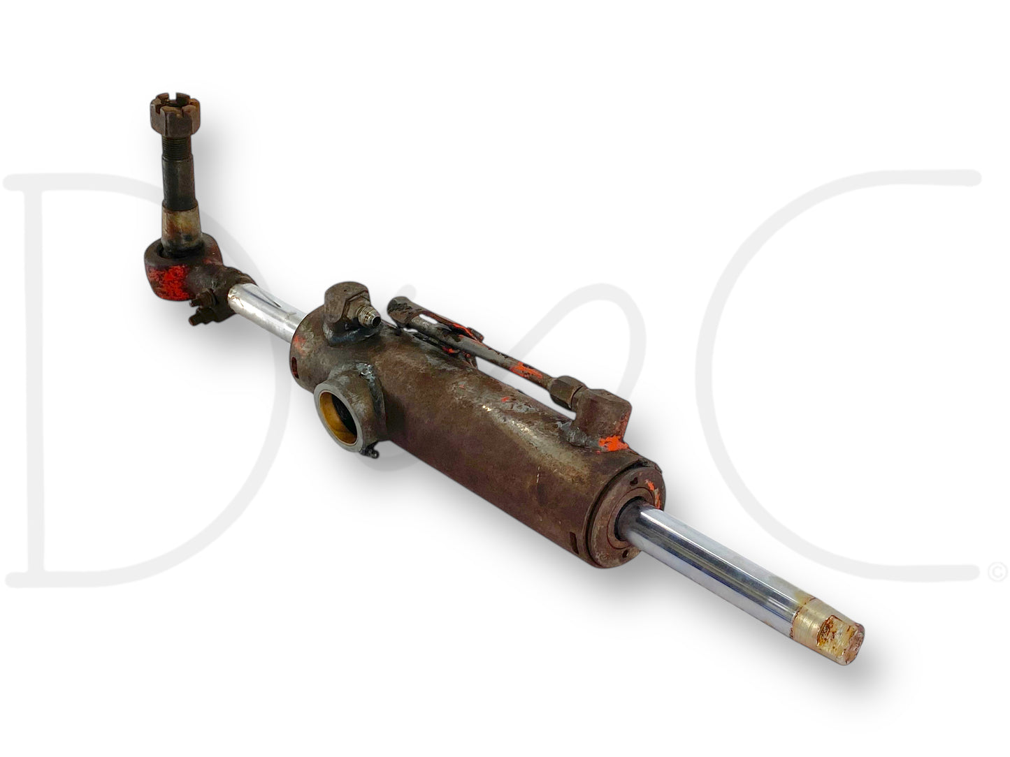 1976 International IH 1086 Tractor Hydraulic Power Steering Cylinder 63864C92