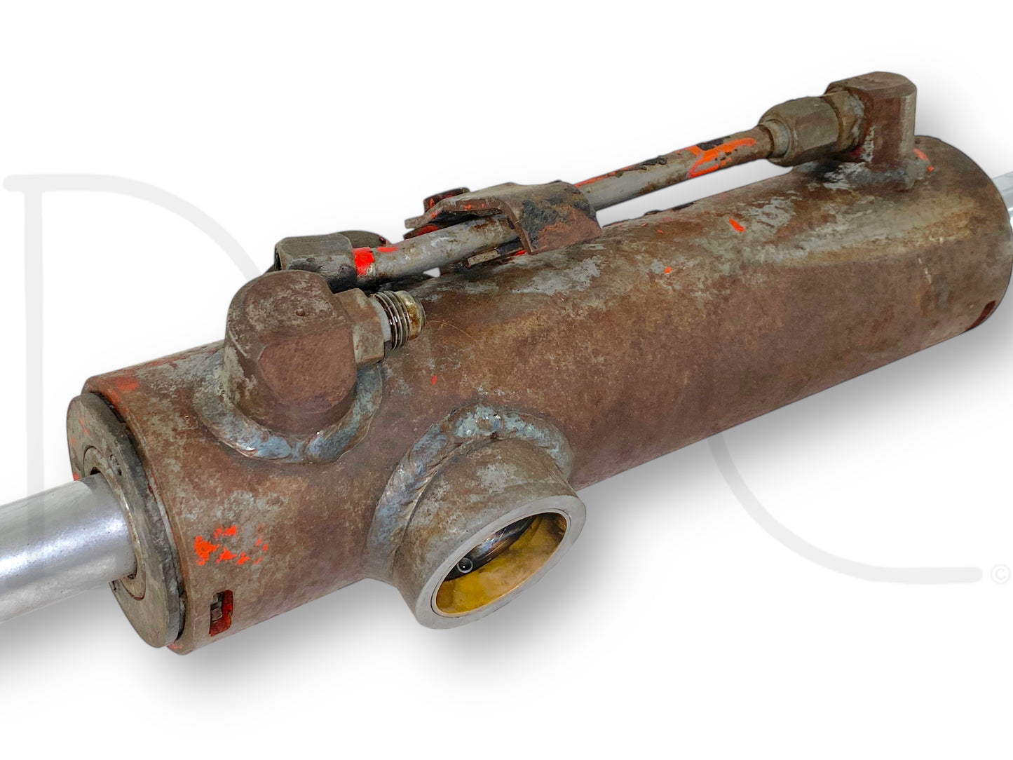 1976 International IH 1086 Tractor Hydraulic Power Steering Cylinder 63864C92