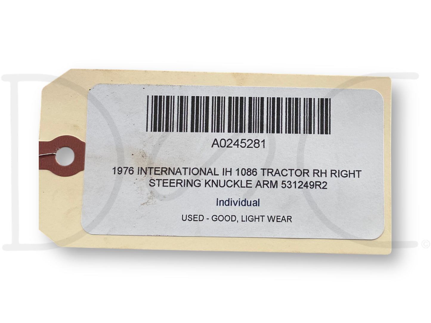 1976 International IH 1086 Tractor RH Right Steering Knuckle Arm 531249R2