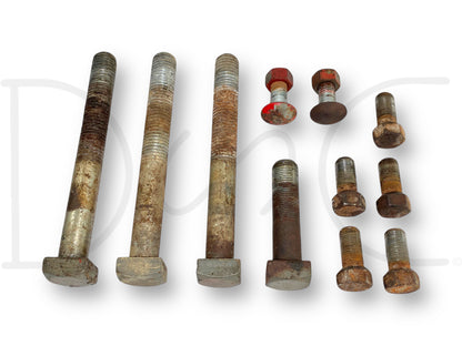 1976 International IH 1086 Tractor Misc Hardware Lot Bolts Washers Bushings Pins