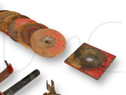 1976 International IH 1086 Tractor Misc Hardware Lot Bolts Washers Bushings Pins