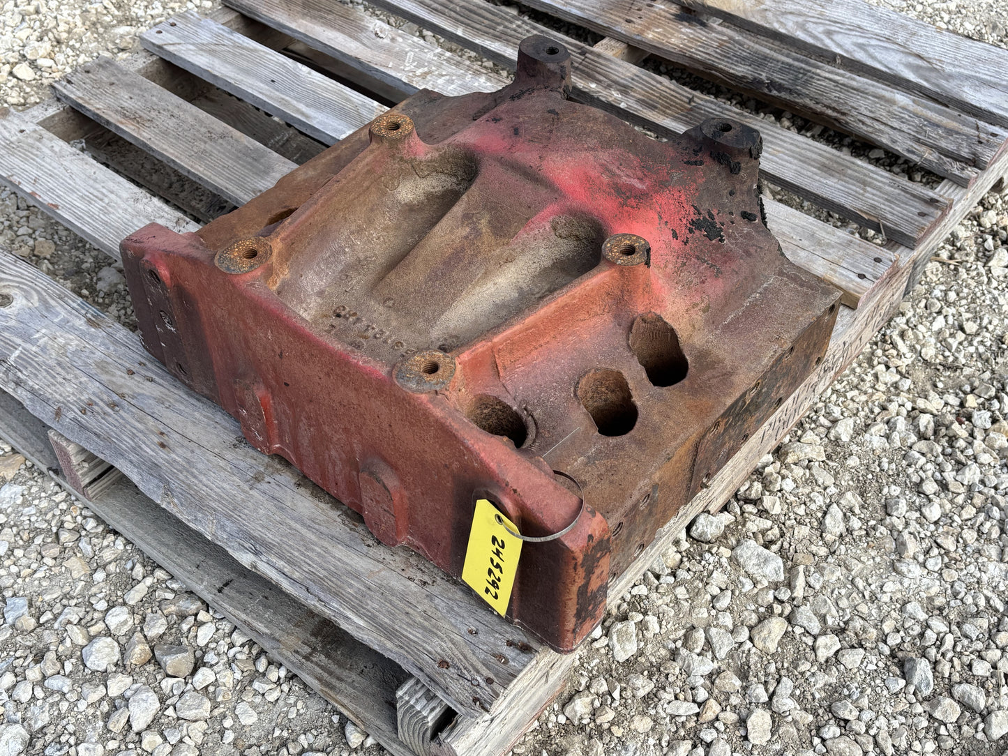 1976 International IH 1086 Tractor Front Upper Bolster Frame 531244R3