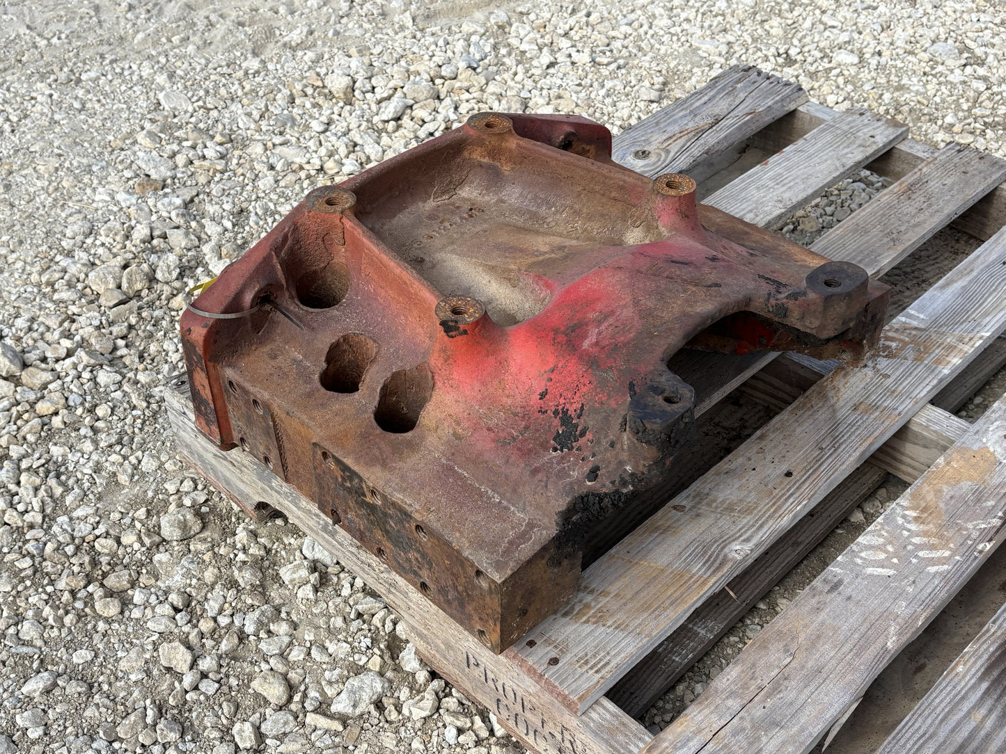 1976 International IH 1086 Tractor Front Upper Bolster Frame 531244R3