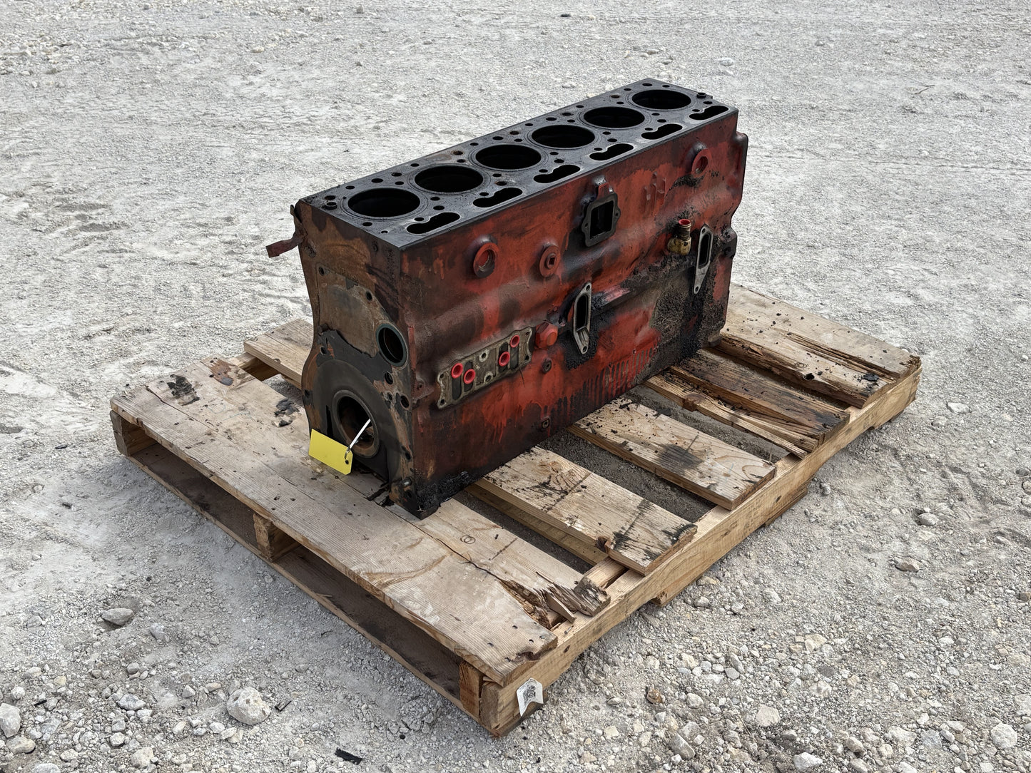 1976 International IH 1086 Tractor Dt414 Engine Block 675500C3