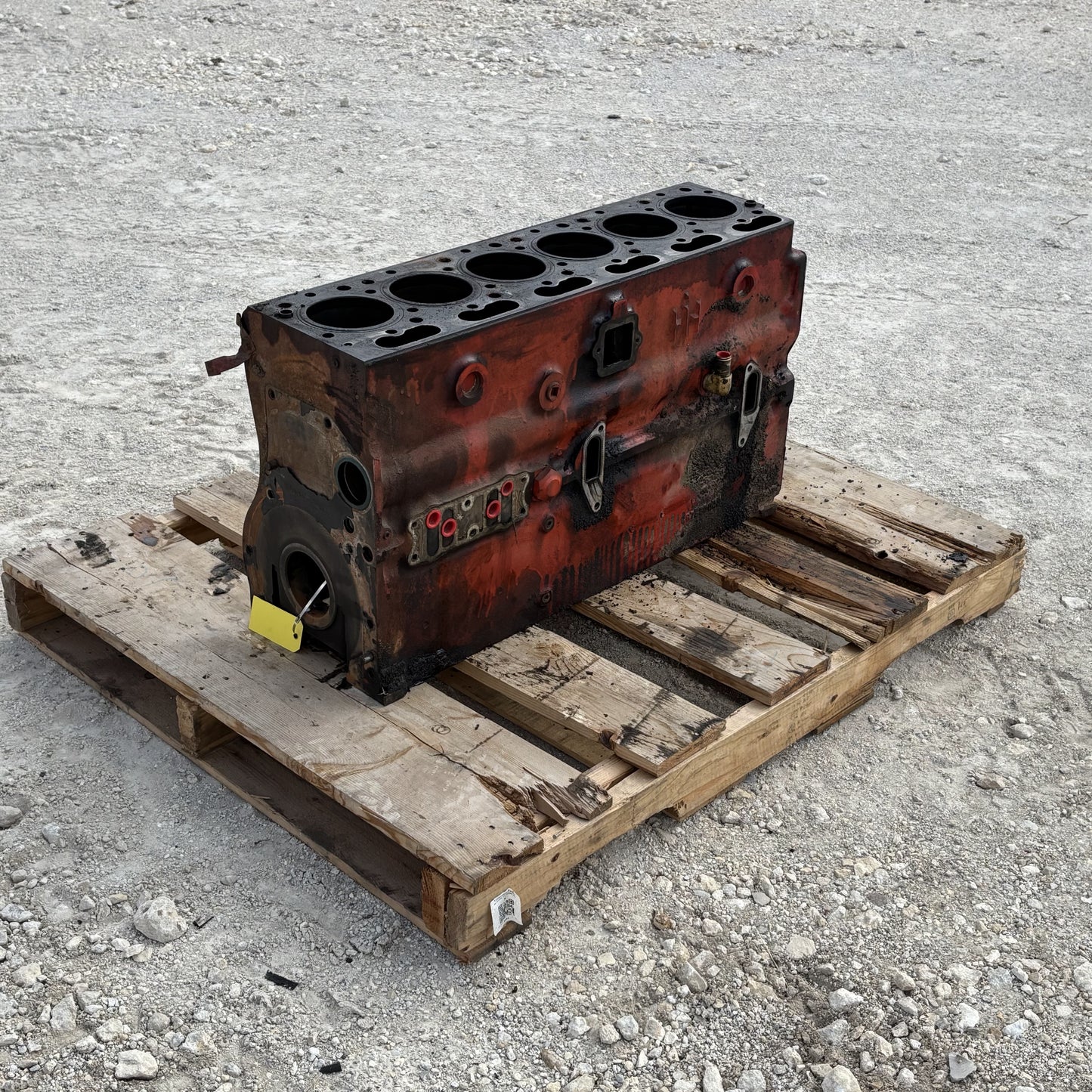 1976 International IH 1086 Tractor Dt414 Engine Block 675500C3