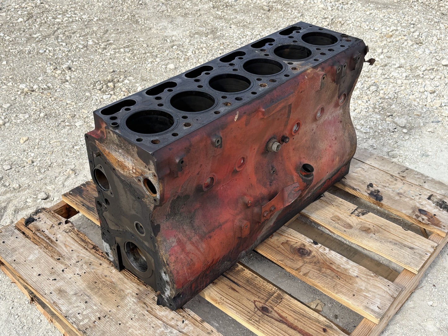 1976 International IH 1086 Tractor Dt414 Engine Block 675500C3