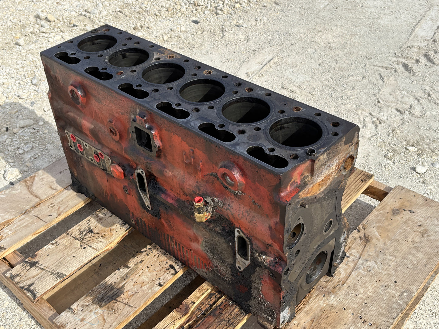 1976 International IH 1086 Tractor Dt414 Engine Block 675500C3