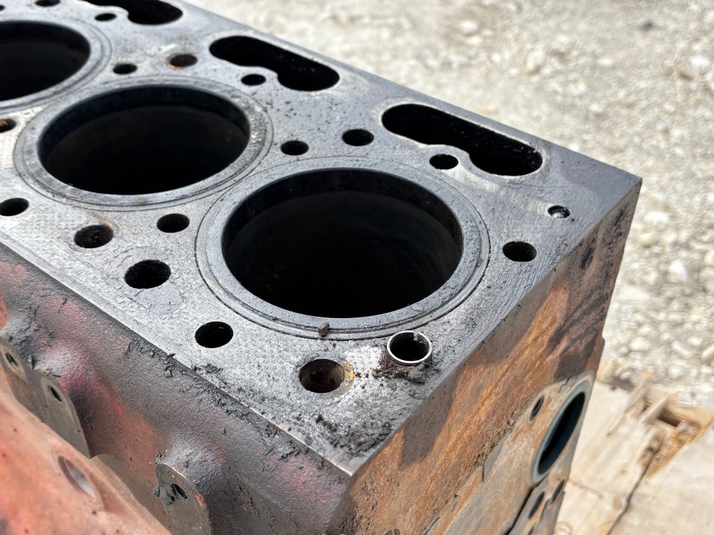 1976 International IH 1086 Tractor Dt414 Engine Block 675500C3