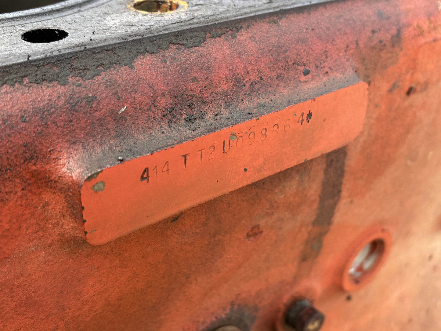 1976 International IH 1086 Tractor Dt414 Engine Block 675500C3